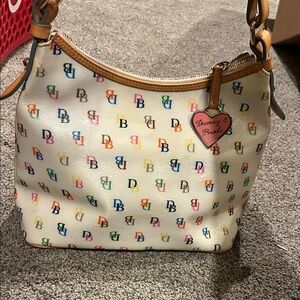 Dooney & Bourke Multicolor Logo Shoulder Bag